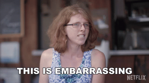 This Is Embarrassing Olivia GIF - This Is Embarrassing Olivia Love On The Spectrum GIFs