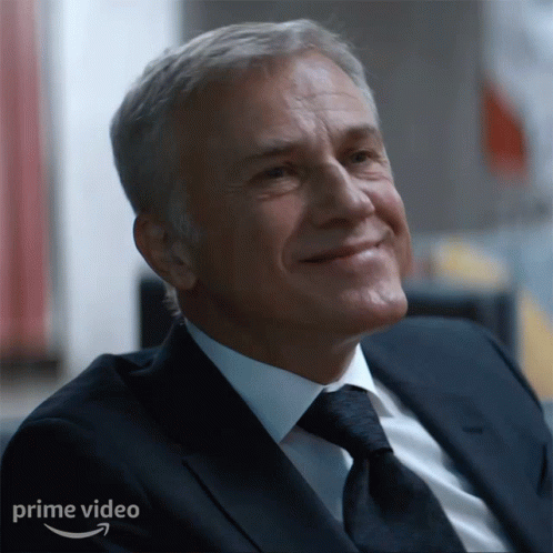 Giggling Regus Patoff GIF - Giggling Regus Patoff The Consultant GIFs