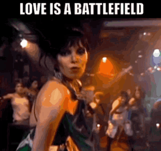 Pat Benatar Love Is A Battlefield GIF - Pat Benatar Love Is A Battlefield Choreography GIFs