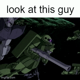 a picture of a robot with the words look at this guy at the bottom