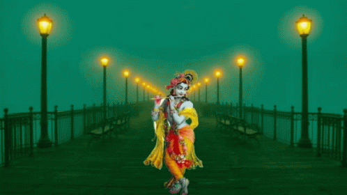 Jaish Krishna Flowers GIF