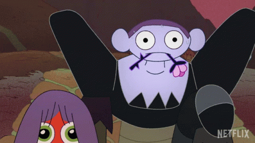 Nervous Trudy The Love Barbarian GIF - Nervous Trudy The Love Barbarian Clancy GIFs