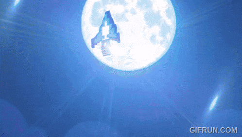 a gif from gifrun.com shows a full moon in the sky