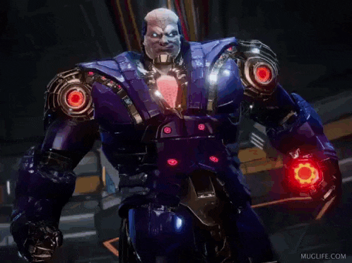 a robot with the word momo written on his chest
