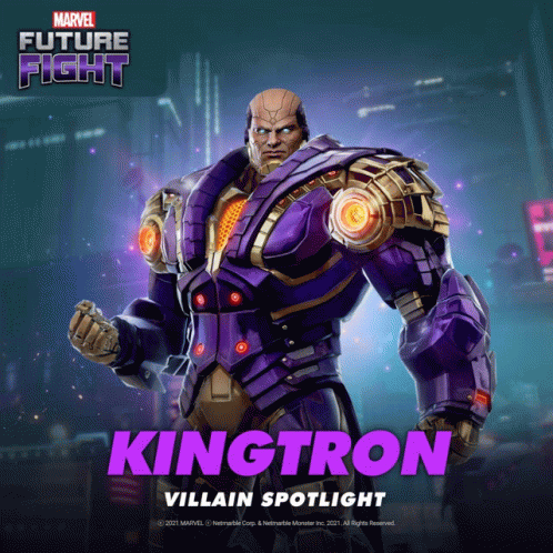Marvel Future Fight King Tron GIF - Marvel Future Fight King Tron King Tron3099 GIFs