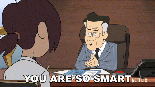 You Are So Smart Reagan Ridley GIF - You Are So Smart Reagan Ridley Jr Scheimpough GIFs