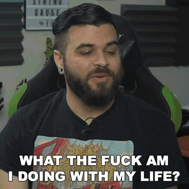What The Fuck Am I Doing With My Life Andrew Baena GIF - What The Fuck Am I Doing With My Life Andrew Baena What Am I Doing GIFs