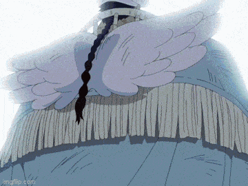 a cartoon of a woman in a blue dress with wings and a braided hair .