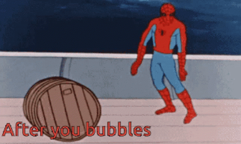 After You Bubbles Spider Man GIF - After You Bubbles Spider Man Barrel GIFs