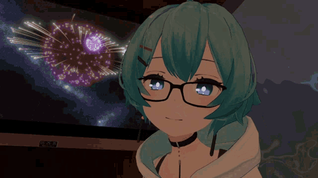 Vrchat Cute GIF - Vrchat Cute Glasses GIFs