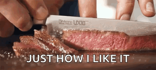 Rare Rare Steak GIF - Rare Rare Steak Steak GIFs