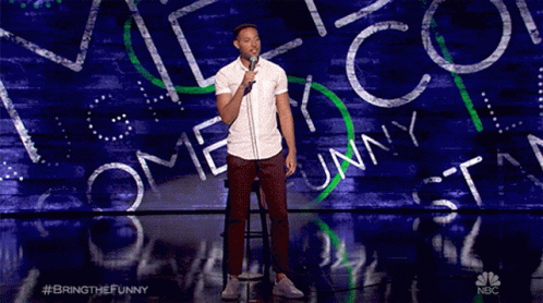 Stand Up Act GIF - Stand Up Act Comic GIFs