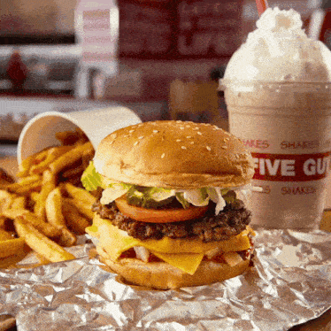 Five Guys Burger GIF - Five Guys Burger Fries GIFs