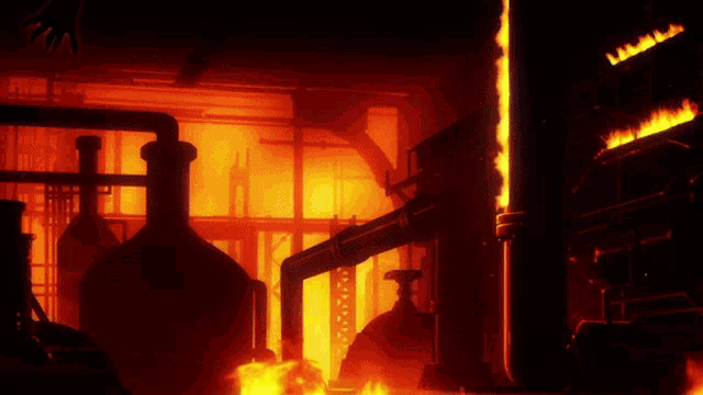 Infernal Inflame GIF - Infernal Inflame Fire Force GIFs