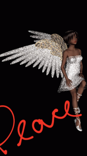 Angel Peace GIF - Angel Peace Wings GIFs