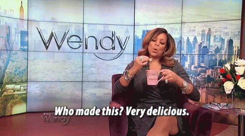 Yummy GIF - Wendy Williams Who Made This Tasty GIFs