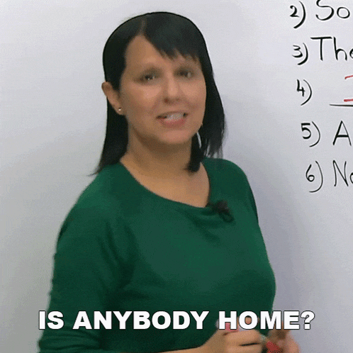 Is Anybody Home Rebecca GIF - Is Anybody Home Rebecca Engvid GIFs