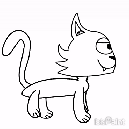 Walk Cat GIF - Walk Cat Animation GIFs