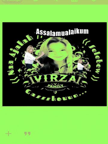 a poster with a picture of a woman and the name virza on it