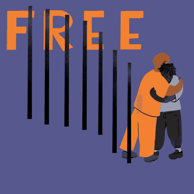 a poster that says free the hundreds of thousands of fathers behind bars for drug offenses on it