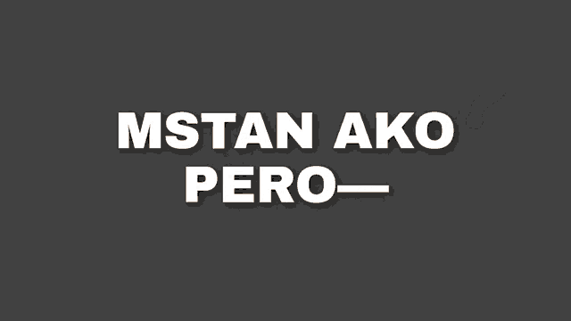a small brown dog is standing in front of a gray background that says may nagtanong