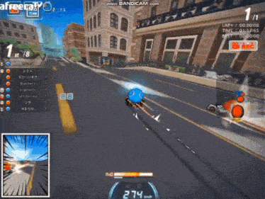 a video game is being played on a computer screen