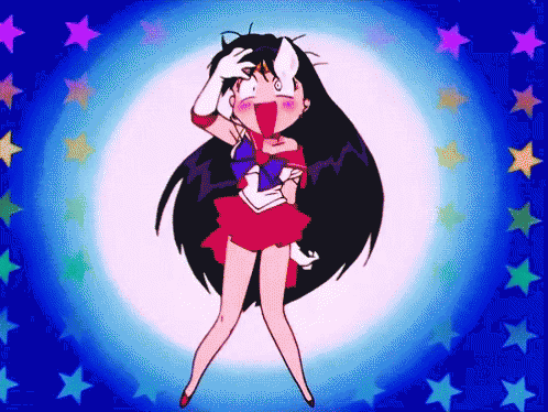 Sailormoon Hehe GIF - Sailormoon Hehe Rei GIFs