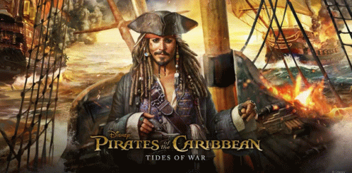 Pirates Of The Caribbean Jack Sparrow GIF - Pirates Of The Caribbean Jack Sparrow Tides Of War GIFs