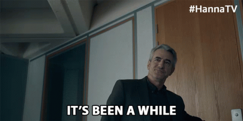 Its Been A While Dermot Mulroney GIF - Its Been A While Dermot Mulroney John Carmichael GIFs