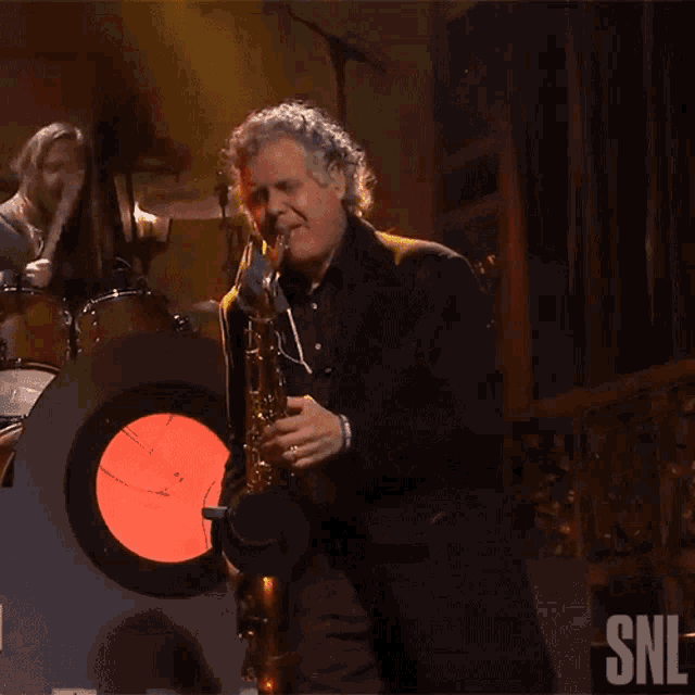 Playing Saxophone This Is Heaven Song GIF - Playing Saxophone This Is Heaven Song Saturday Night Live GIFs