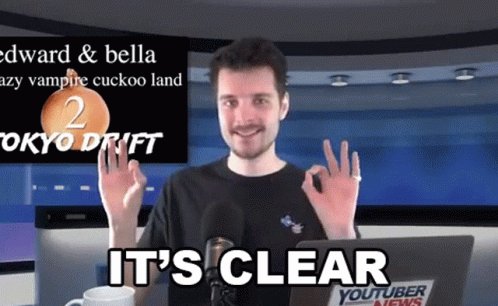 Its Clear Benedict Townsend GIF - Its Clear Benedict Townsend Youtuber News GIFs