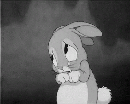 Sad Bunny GIF - Sad Bunny In Tears GIFs