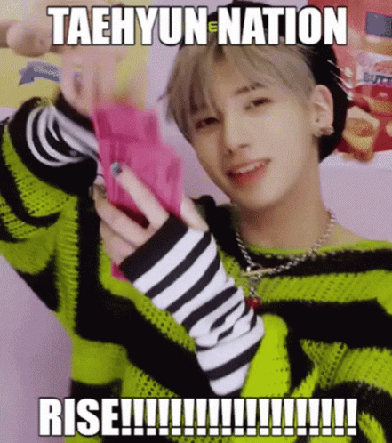 Taehyun Txt Taehyun Nation GIF - Taehyun Txt Taehyun Nation Tomorrow By Together GIFs