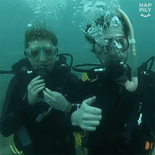 Suba Diving Thumbs Up GIF - Suba Diving Thumbs Up Happy GIFs