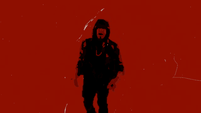 a drawing of a person with a cross on their face and the word cant below them
