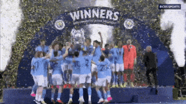 Manchester City Champions League Winners GIF - Manchester City Champions League Winners Ucl GIFs