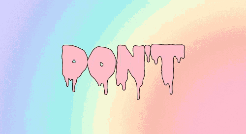 a drawing of the word breathe that is melting