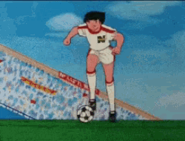 a cartoon soccer player with the number 2 on his jersey