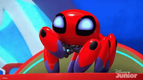 Startled Trace E GIF - Startled Trace E Spidey And His Amazing Friends GIFs