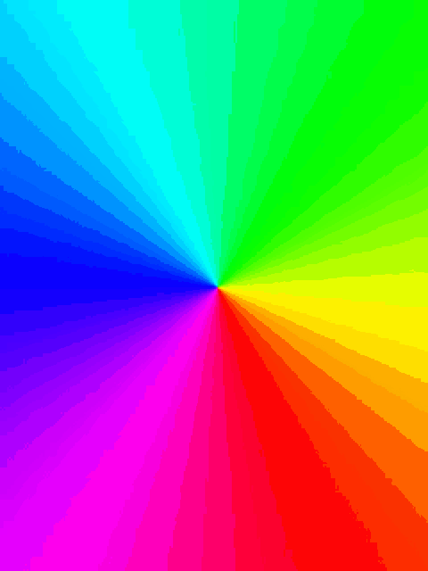 a rainbow colored background with a rainbow colored circle in the middle