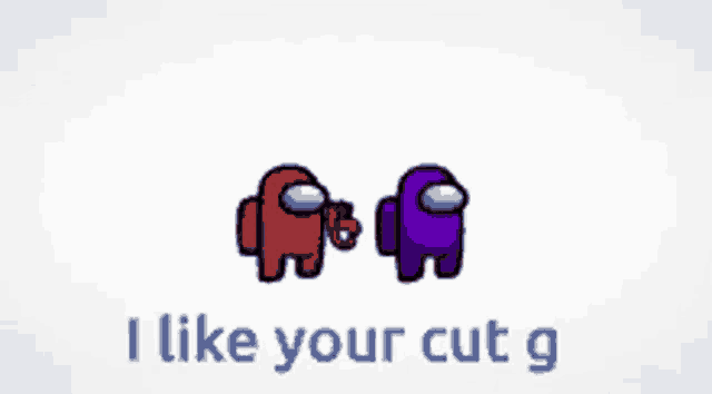 a cartoon drawing of a person with the words i like your cut g