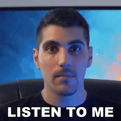 Listen To Me Rudy Ayoub GIF - Listen To Me Rudy Ayoub Pay Attention GIFs