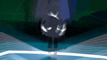 a computer generated image of a girl with white hair