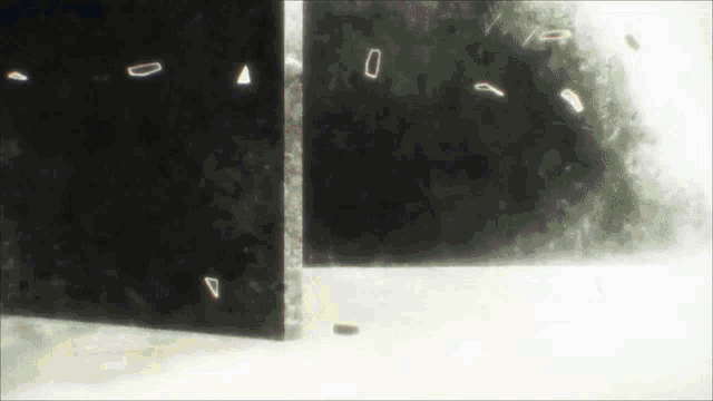 a black and white drawing of a door with a few letters on it
