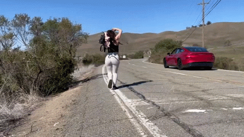 Hitchhiking Rich Rebuilds GIF - Hitchhiking Rich Rebuilds Wait For Me GIFs