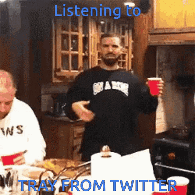 Mandem Drake GIF - Mandem Drake Tray From Twitter GIFs