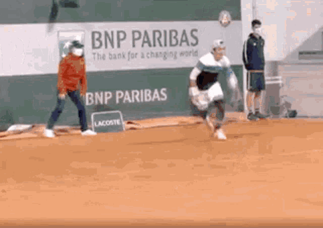 Tatsuma Ito Slide GIF - Tatsuma Ito Slide Tennis GIFs