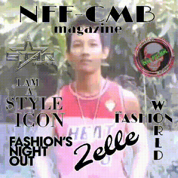 a poster for nff-cmb magazine shows a man in a pink tank top
