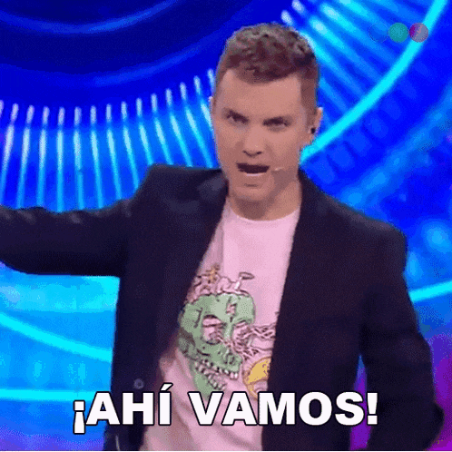 Ahi Vamos Santiago Del Moro GIF