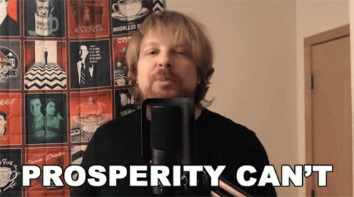 Prosperity Cant Last Forever Jared Bauer GIF - Prosperity Cant Last Forever Jared Bauer Wisecrack GIFs